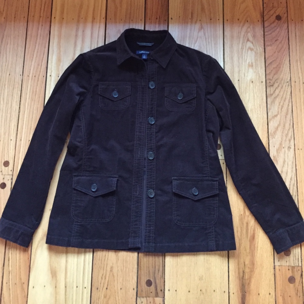 Lands end women’s corduroy jacket